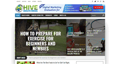 Desktop Screenshot of hivehealthmedia.com
